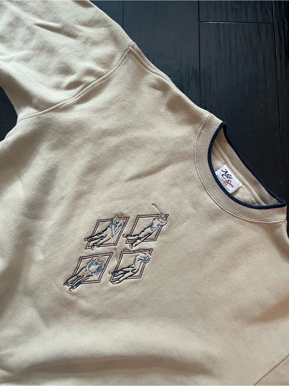 Vintage MC Sport golf sweatshirt